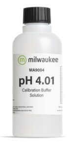 BUFFER CALIBRADOR PH4 BOTE 230ML  MILWAUKEE