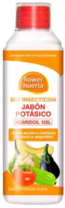 INSECTICIDA JABÓN POTÁSICO ACARIDOIL 500 ML FLOWER HUERTA