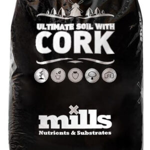 SUSTRATO ULTIMATE SOIL WITH CORK 50L MILLS