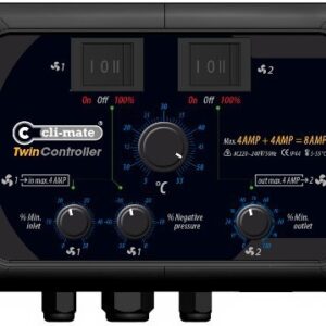 TWIN CONTROLLER 24A (12+12) CLI-MATE
